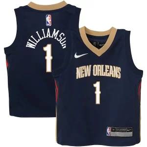 Raffinato Robusto Zion Williamson New Orleans Pelicans Nike Preschool Swingman Player Jersey Icon Edition Navy