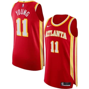 Raffinato Trae Young Atlanta Hawks Nike Authentic Jersey Association Edition Red