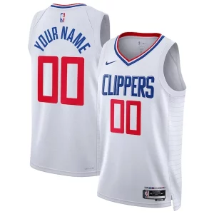 Resistente Bellissimo Carino LA Clippers Nike Unisex Swingman Custom Jersey White Association Edition