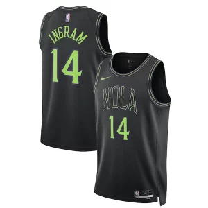 Resistente Brandon Ingram New Orleans Pelicans Nike Unisex 2023/24 Swingman Jersey Black City Edition