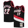Resistente Clyde Drexler Portland Trail Blazers Youth 1991/92 Hardwood Classics Swingman Jersey Black