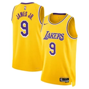 Resistente Comodo Splendido Bronny James Los Angeles Lakers Nike Unisex 2024 Offseason Addition Nike Swingman Jersey Gold