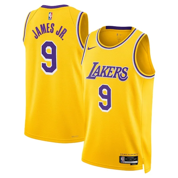 Resistente Comodo Splendido Bronny James Los Angeles Lakers Nike Unisex 2024 Offseason Addition Nike Swingman Jersey Gold