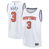 Resistente Cool Josh Hart New York Knicks Fast Break Replica Player Jersey Association Edition White
