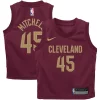 Resistente Donovan Mitchell Cleveland Cavaliers Nike Toddler Swingman Player Jersey Icon Edition Wine