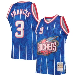 Resistente Fantastico Steve Francis Houston Rockets Hardwood Classics 1999/00 Lunar New Year Swingman Jersey Blue