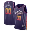 Resistente Fascinante Phoenix Suns Nike Unisex 2023/24 Custom Swingman Jersey Purple City Edition