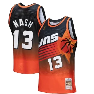 Resistente Fascinante Versatile Steve Nash Phoenix Suns 1996/97 Hardwood Classics Fadeaway Swingman Player Jersey Orange/Black