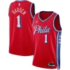Resistente James Harden Philadelphia 76ers Jordan Brand Unisex Swingman Jersey Statement Edition Red