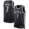 Resistente Kevin Durant Brooklyn Nets Nike Unisex Swingman Jersey Icon Edition Black/White