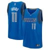 Resistente Kyrie Irving Dallas Mavericks Fast Break Replica Player Jersey Icon Edition Blue