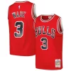 Resistente Lussuoso Dwyane Wade Chicago Bulls 2016/17 Hardwood Classics Swingman Jersey Red
