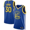 Resistente Moderno Splendido Stephen Curry Golden State Warriors Nike Unisex Swingman Jersey Icon Edition Royal/White