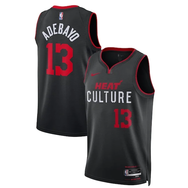 Resistente Prestigioso Delizioso Bam Adebayo Miami Heat Nike Unisex 2023/24 Swingman Jersey Black City Edition
