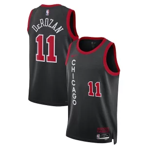 Resistente Splendido DeMar DeRozan Chicago Bulls Nike Unisex 2023/24 Swingman Jersey Black City Edition