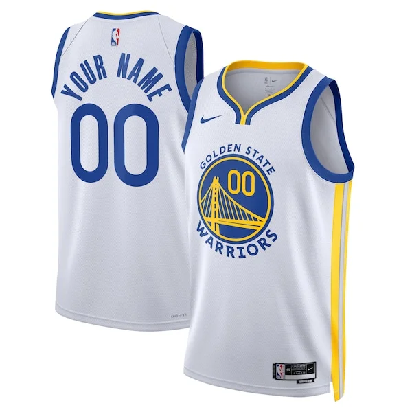 Resistente Stupendo Bellissimo Golden State Warriors Nike Unisex Swingman Custom Jersey White Association Edition