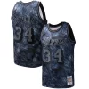 Robusto Accattivante Fascinante Shaquille O'Neal Los Angeles Lakers Hardwood Classics 1996/97 Tie Dye Swingman Jersey Black