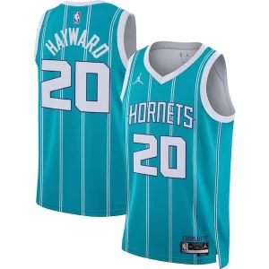 Robusto Attraente Raffinato Gordon Hayward Charlotte Hornets Jordan Brand Unisex Swingman Jersey Icon Edition Teal
