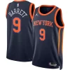 Robusto Bellissimo Carino RJ Barrett New York Knicks Jordan Brand Unisex Swingman Jersey Statement Edition Navy