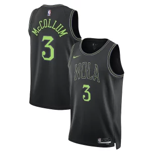Robusto CJ McCollum New Orleans Pelicans Nike Unisex 2023/24 Swingman Jersey Black City Edition