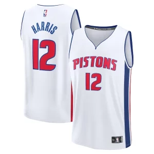 Robusto Cool Duraturo Tobias Harris Detroit Pistons Fast Break Replica Player Jersey Association Edition White