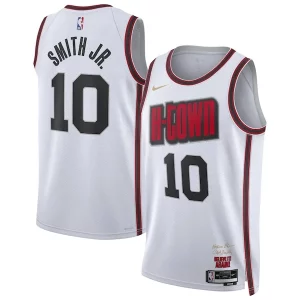 Robusto Cool Jabari Smith Jr. Houston Rockets Nike Unisex 2024/25 Swingman Player Jersey City Edition White