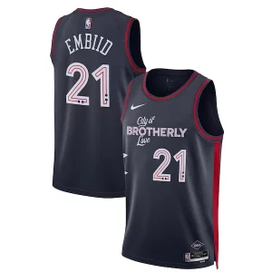 Robusto Joel Embiid Philadelphia 76ers Nike Unisex 2023/24 Swingman Jersey Navy City Edition
