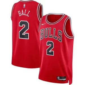 Robusto Lonzo Ball Chicago Bulls Nike Unisex Swingman Jersey Icon Edition Red