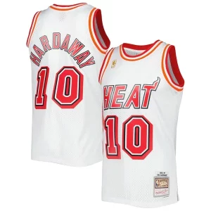 Robusto Lussuoso Tim Hardaway Miami Heat Hardwood Classics Swingman Jersey White