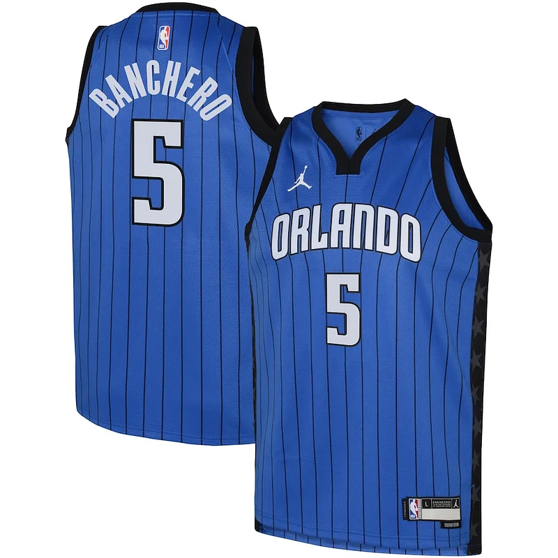 Robusto Paolo Banchero Orlando Magic Jordan Brand Youth Swingman Jersey Statement Royal