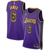 Robusto Raffinato Comodo LeBron James Los Angeles Lakers Jordan Brand Unisex Swingman Jersey Statement Edition Purple