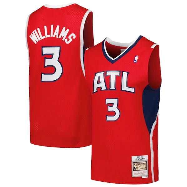 Robusto Sofisticato Meraviglioso Lou Williams Atlanta Hawks 2001/02 Hardwood Classics Swingman Jersey Red