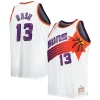 Robusto Steve Nash Phoenix Suns Big & Tall Hardwood Classics 1996/97 Swingman Jersey White/Black