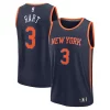 Robusto Trendy Comodo Josh Hart New York Knicks Fast Break Replica Player Jersey Statement Edition Navy