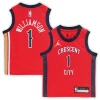 Robusto Trendy Gorgeous Zion Williamson New Orleans Pelicans Jordan Brand Preschool 2022/23 Replica Jersey Statement Edition Red