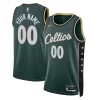Sofisticato Attraente Boston Celtics Nike Unisex 2022/23 Swingman Custom Jersey City Edition Kelly Green