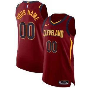 Sofisticato Classico Cleveland Cavaliers Nike Authentic Custom Jersey Wine Icon Edition