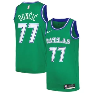 Sofisticato Comodo Elegante Luka Dončić Dallas Mavericks Nike Swingman Player Jersey Classic Edition Green