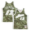 Sofisticato Duraturo Ottimo John Stockton Utah Jazz Hardwood Classics 1998/99 Ghost Green Swingman Jersey Camo