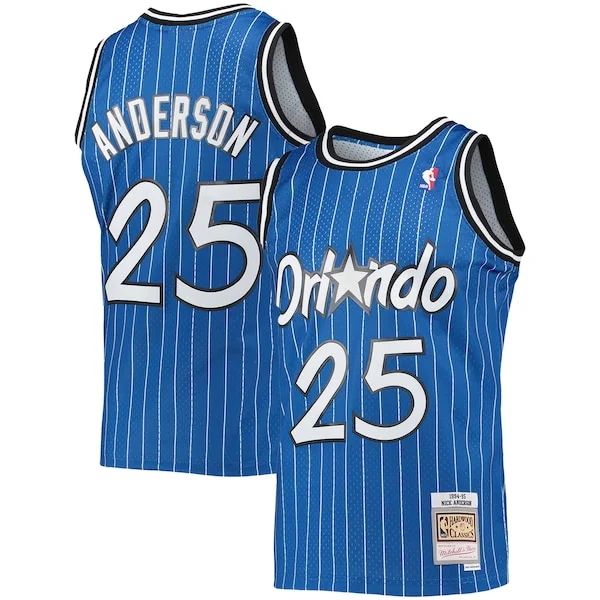 Sofisticato Incantevole Pratico Nick Anderson Orlando Magic 1994/95 Hardwood Classics Swingman Jersey Blue