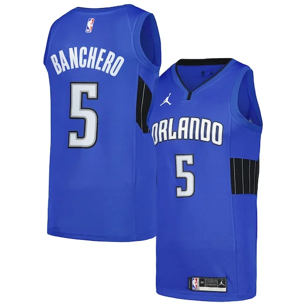 Sofisticato Magnifico Paolo Banchero Orlando Magic Jordan Brand Swingman Player Jersey Statement Edition Royal