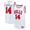 Lussuoso Matas Buzelis Chicago Bulls Fast Break Replica Player Jersey Association Edition White