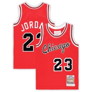 Sofisticato Robusto Lussuoso Michael Jordan Chicago Bulls Preschool Hardwood Classics 1984/85 Authentic Swingman Jersey Red