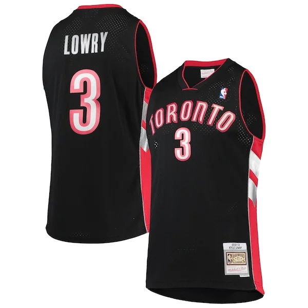 Sofisticato Stupendo Accattivante Kyle Lowry Toronto Raptors 2001/02 Hardwood Classics Swingman Jersey Black