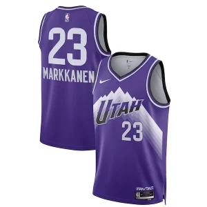 Sofisticato Stupendo Eccezionale Lauri Markkanen Utah Jazz Nike Unisex 2023/24 Swingman Jersey Purple City Edition