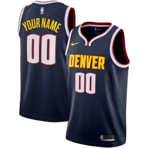 Sofisticato Versatile Denver Nuggets Nike 2022/23 Swingman Custom Jersey Icon Edition Navy
