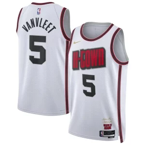 Splendido Accattivante Fred VanVleet Houston Rockets Nike Unisex 2024/25 Swingman Player Jersey City Edition White