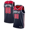 Splendido Attraente Meraviglioso Washington Wizards Nike 2019/20 Custom Swingman Jersey Navy Statement Edition
