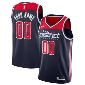 Splendido Attraente Meraviglioso Washington Wizards Nike 2019/20 Custom Swingman Jersey Navy Statement Edition