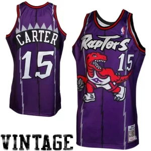 Splendido Attraente Sofisticato Vince Carter Toronto Raptors 1998/99 Throwback Authentic Jersey Purple